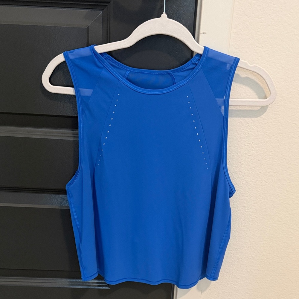 Lululemon Sculpt Cropped Tank
